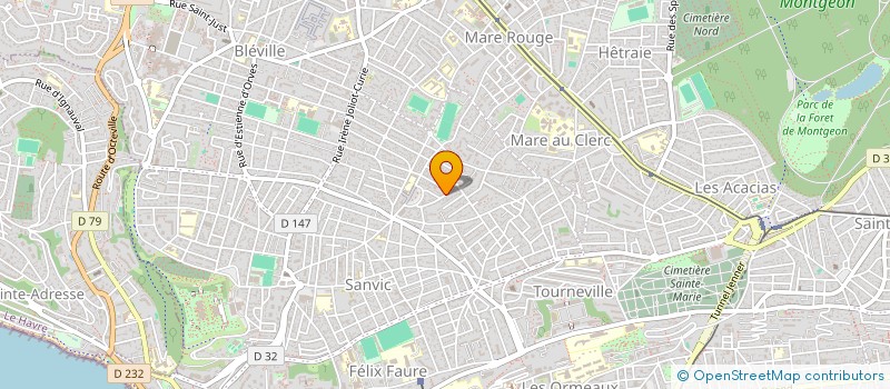 localisation de l'entreprise SANVIC HOUSE à LE HAVRE