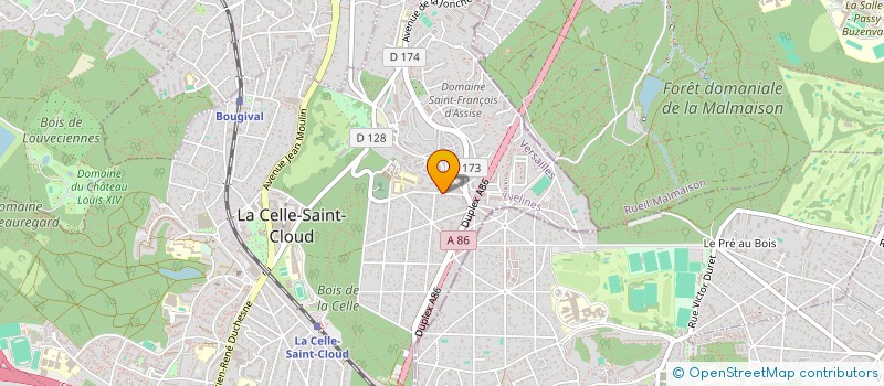 localisation de l'entreprise SANVORAN S.C.I  LA CELLE-SAINT-CLOUD