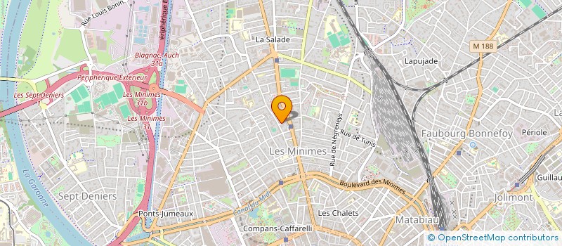 localisation de l'entreprise SANWEI à TOULOUSE