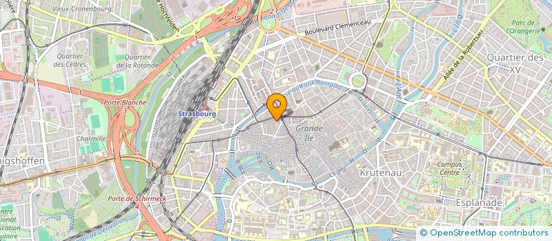 localisation de l'entreprise SANXU  STRASBOURG