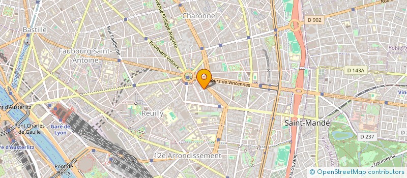 localisation de l'entreprise SANY FRANCE à PARIS