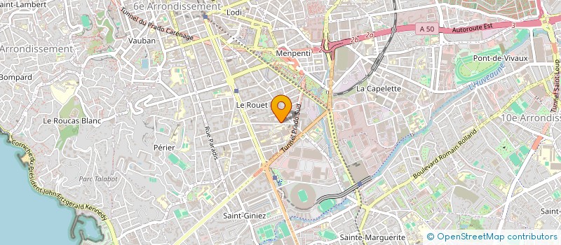 localisation de l'entreprise SANYMARKET à MARSEILLE