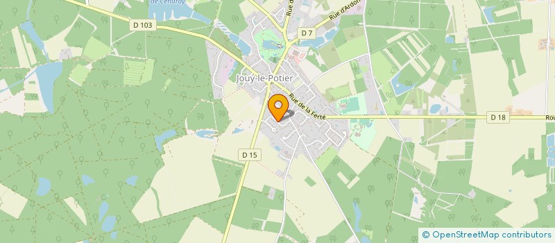 localisation de l'entreprise SANYOH à JOUY-LE-POTIER