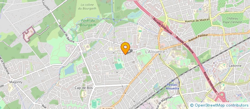 localisation de l'entreprise SANZ PATRIMONIA à PESSAC