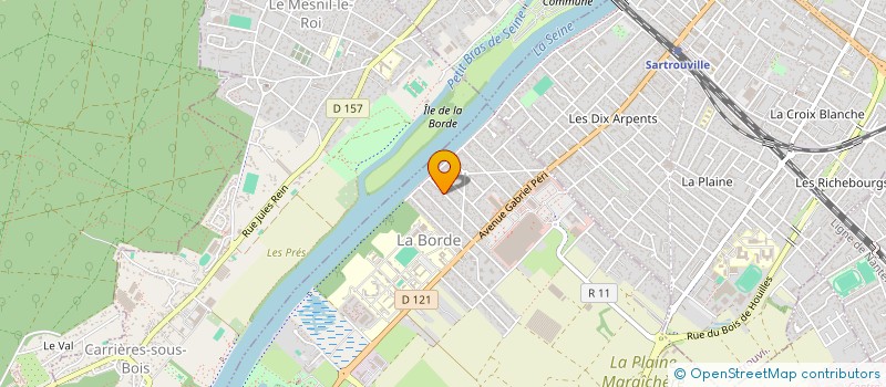 localisation de l'entreprise SANZEY  MONTESSON