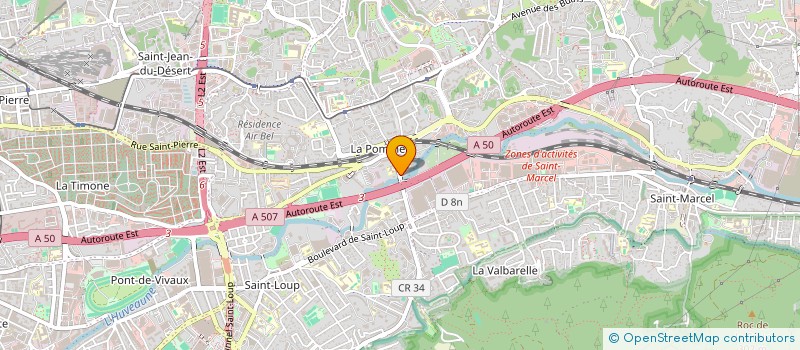 localisation de l'entreprise SANZI DISTRIBUTION à MARSEILLE