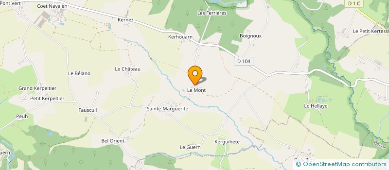 localisation de l'entreprise SAO  SAINT-NOLFF