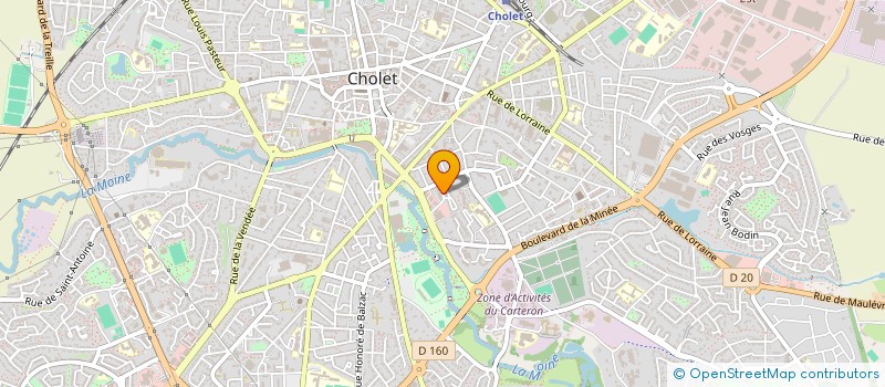 localisation de l'entreprise SAO & DOM à CHOLET