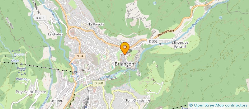 localisation de l'entreprise SAO GENS à BRIANCON