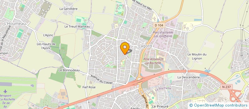 localisation de l'entreprise SAO RONG  LAGORD