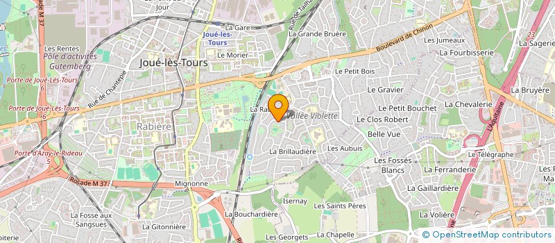 localisation de l'entreprise SAO ROQUE  FRONTON