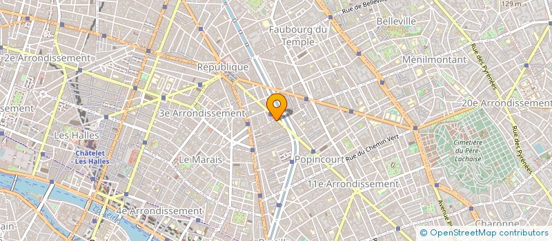localisation de l'entreprise SAO - SERVICES AUDIOVISUELS ASSISTES PAR ORDINATEURS  PARIS