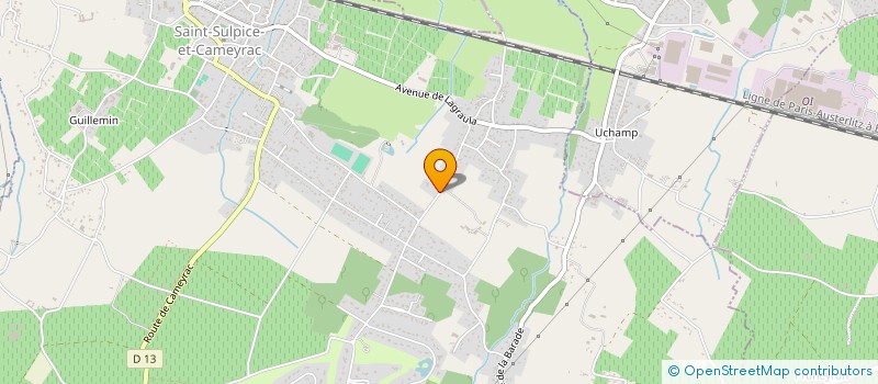 localisation de l'entreprise SAONA  SAINT-SULPICE-ET-CAMEYRAC