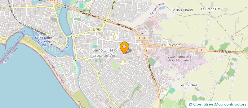 localisation de l'entreprise SAONA à SAINT-GILLES-CROIX-DE-VIE