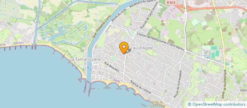 localisation de l'entreprise SAONA  AGDE