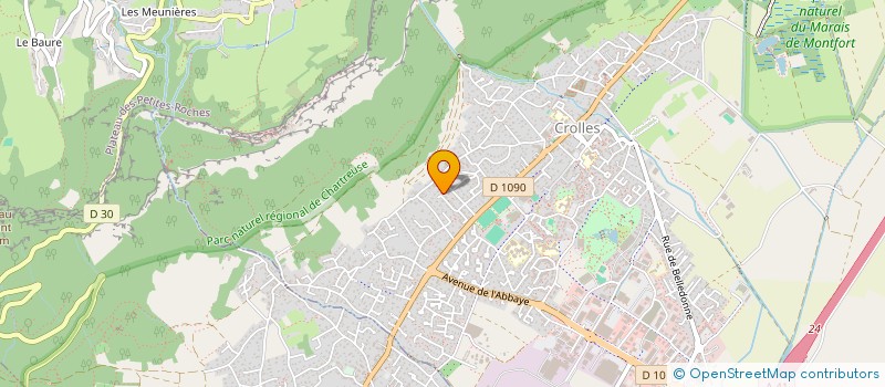 localisation de l'entreprise SAONA CONSULTING  CROLLES