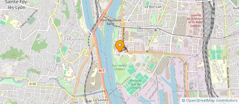 localisation de l'entreprise SAONE CONFLUENCE ESCALES à LYON