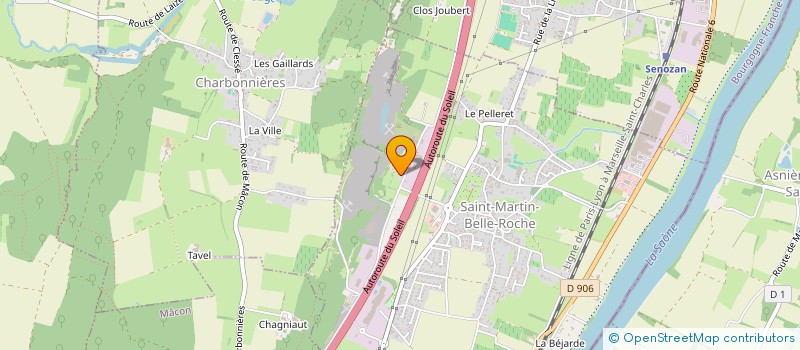 localisation de l'entreprise SAONE ET LOIRE TRAVAUX SPECIAUX à SAINT-MARTIN-BELLE-ROCHE