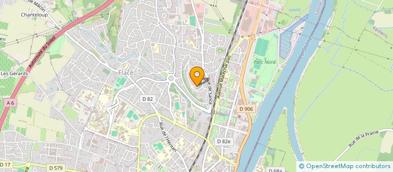 localisation de l'entreprise SAONE EXPRESS TRANSPORT à MACON