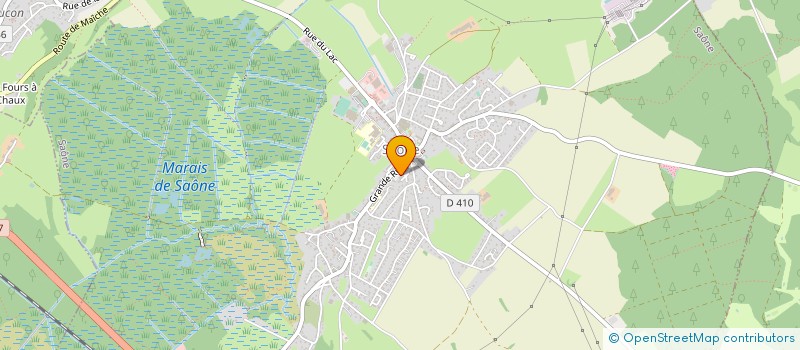 localisation de l'entreprise SAONE OPTIQUE  SAONE