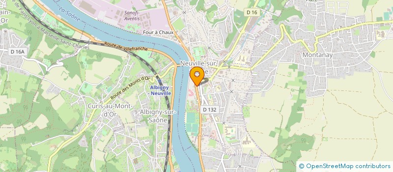 localisation de l'entreprise SAONE TECH DENTAIRE à NEUVILLE-SUR-SAONE