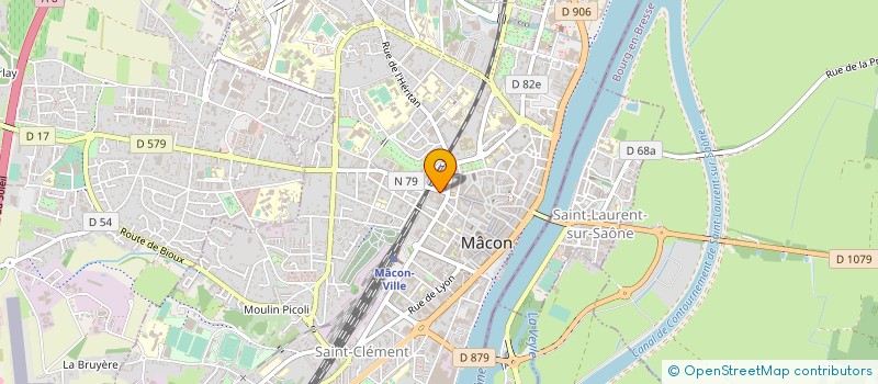 localisation de l'entreprise SAONELOISIRS à MACON