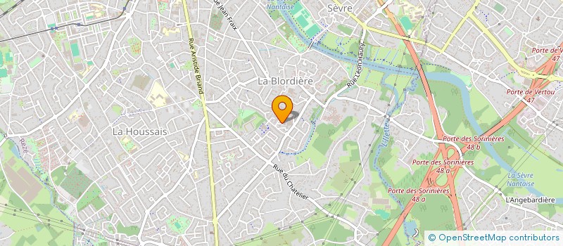 localisation de l'entreprise SAONEOCEAN  REZE