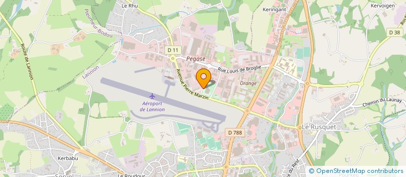 localisation de l'entreprise SAOOTI à LANNION