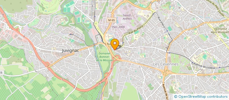 localisation de l'entreprise SAORA SHOP à MONTPELLIER