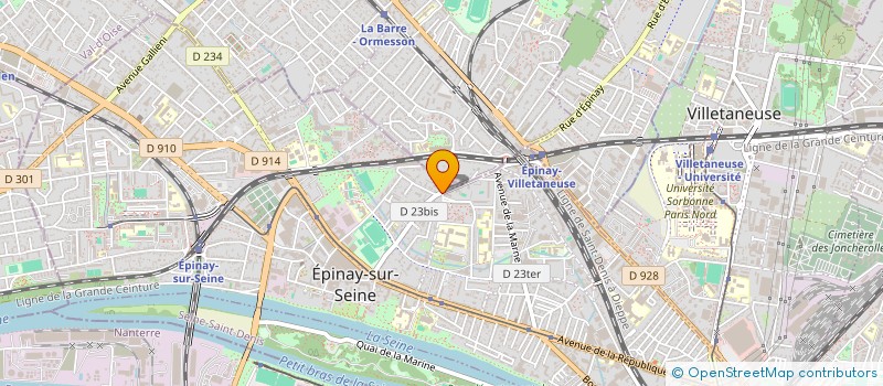 localisation de l'entreprise SAOUDI à EPINAY-SUR-SEINE