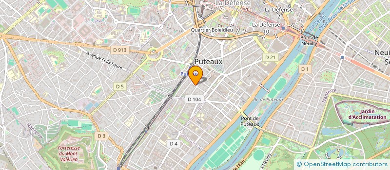 localisation de l'entreprise SAOUDI TRANSPORT  PUTEAUX