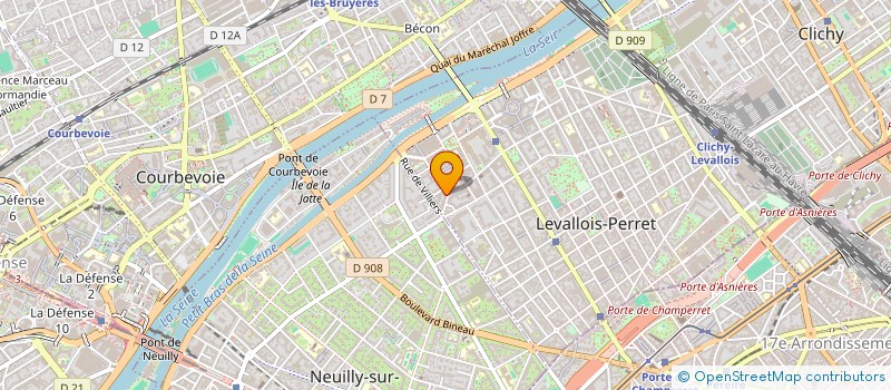 localisation de l'entreprise SAP à LEVALLOIS-PERRET