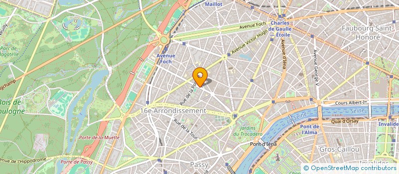 localisation de l'entreprise SAP'62  PARIS