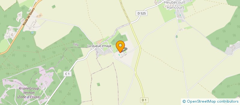 localisation de l'entreprise SAP  HEUBECOURT-HARICOURT