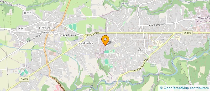 localisation de l'entreprise SAP AND CO à GREZIEU-LA-VARENNE
