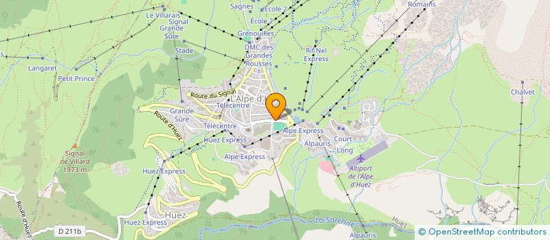 localisation de l'entreprise SAP B.A-B.A  HUEZ