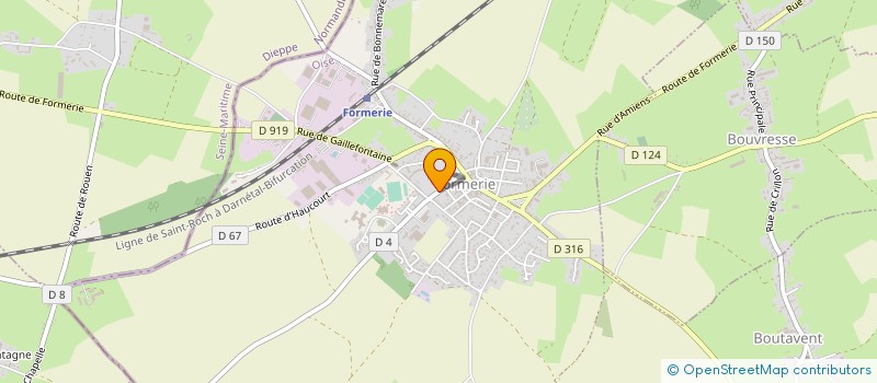 localisation de l'entreprise SAP'COLLECTION - LE SAPEUR ISARIEN  FORMERIE