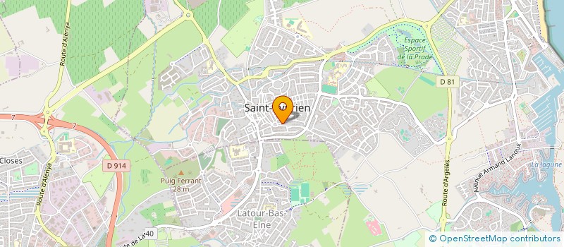 localisation de l'entreprise SAP COTE VERMEILLE à SAINT-CYPRIEN