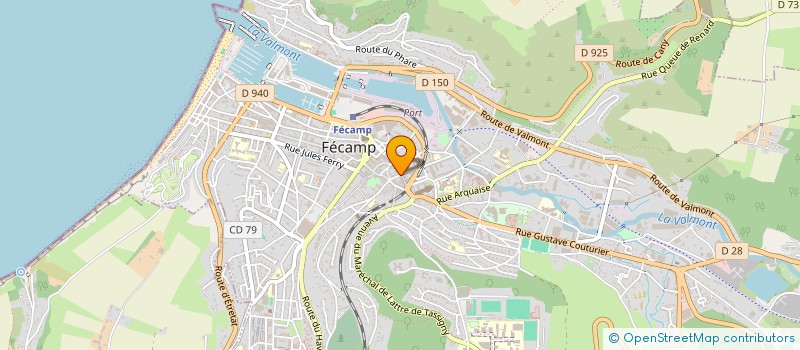 localisation de l'entreprise SAP FECAMP  FECAMP