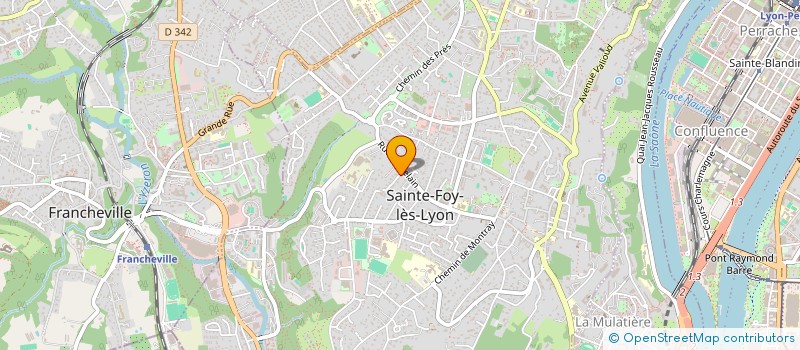 localisation de l'entreprise SAP FESTIVAL  SAINTE-FOY-LES-LYON