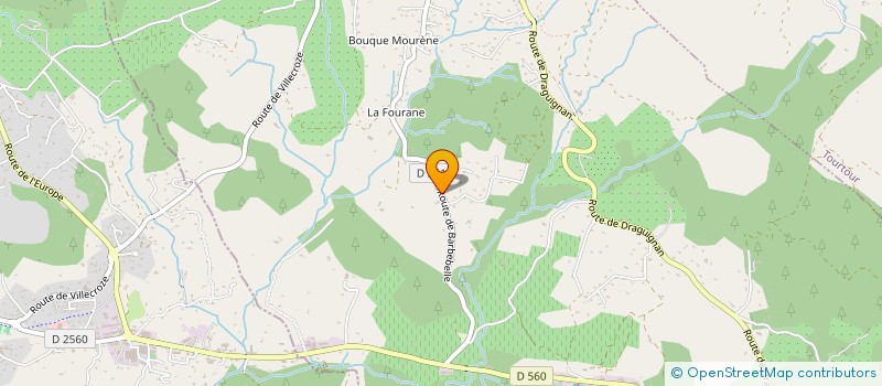 localisation de l'entreprise SAP FOCATRANS  VILLECROZE