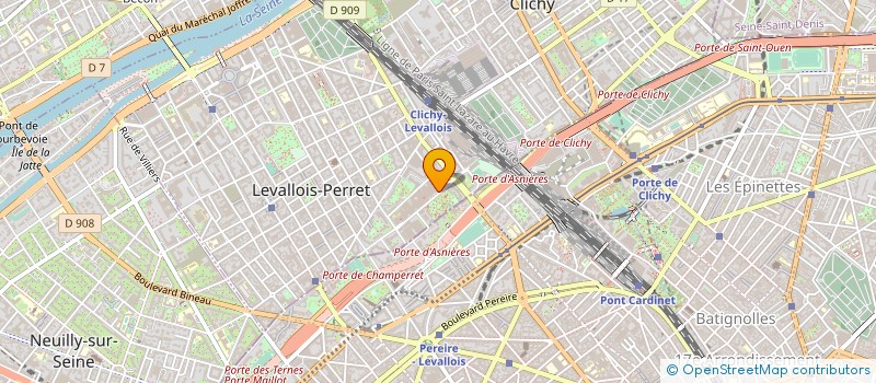 localisation de l'entreprise SAP FRANCE HOLDING à LEVALLOIS-PERRET