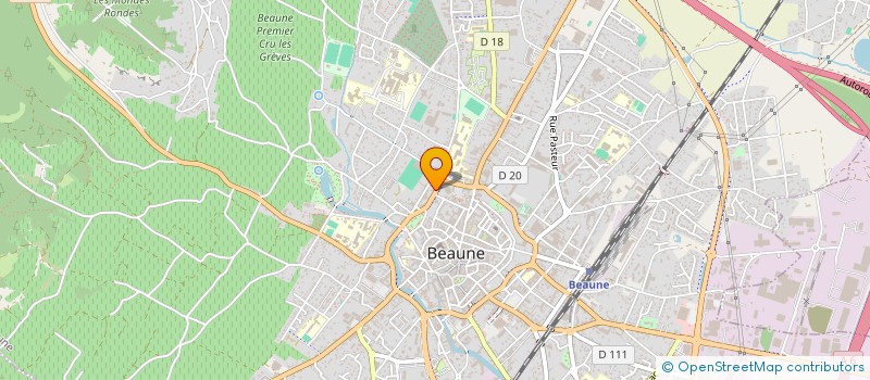 localisation de l'entreprise SAP GAMMAS BEAUNE à BEAUNE