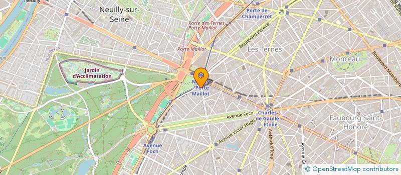 localisation de l'entreprise SAP MAILLOT  PARIS