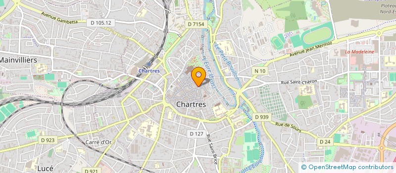 localisation de l'entreprise SAP PRO à CHARTRES
