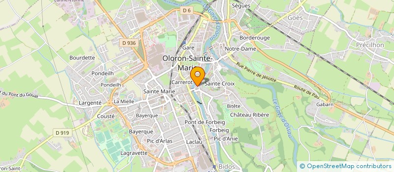 localisation de l'entreprise SAP'S à OLORON-SAINTE-MARIE