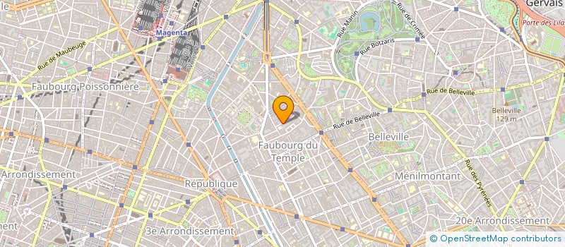 localisation de l'entreprise SAP SKY  PARIS