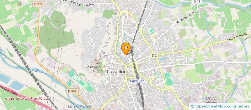 localisation de l'entreprise SAP SOC APPLICAT PLASTIQUE à CAVAILLON