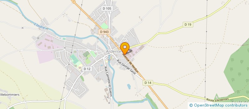 localisation de l'entreprise SAP TRANSPORTS ET MATERIAUX à ARDENTES