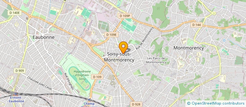 localisation de l'entreprise SAP VALMONTMORENCY à SOISY-SOUS-MONTMORENCY